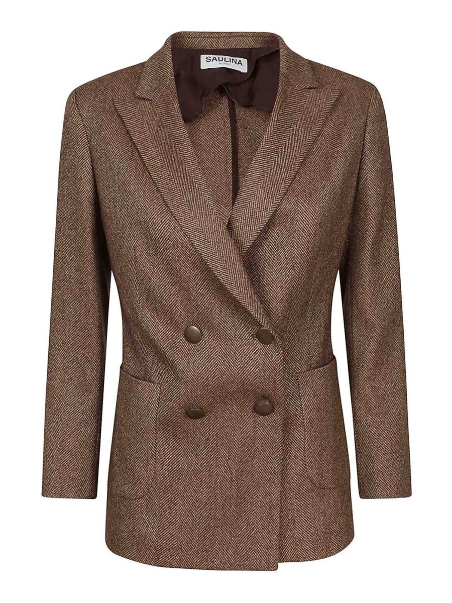 Saulina Blazer - Marron