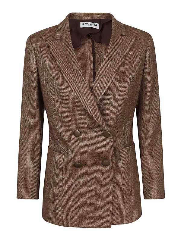 Saulina Blazer - Marron