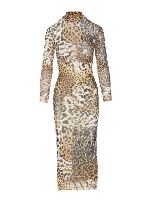 Roberto Cavalli Maxi Robe - Beige