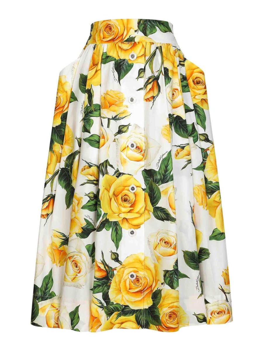 Dolce & Gabbana Jupe Midi - Multicolore