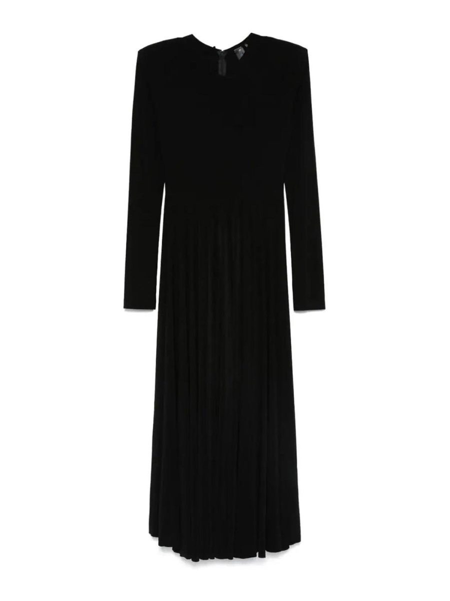 Norma Kamali Robe Au Genou - Noir