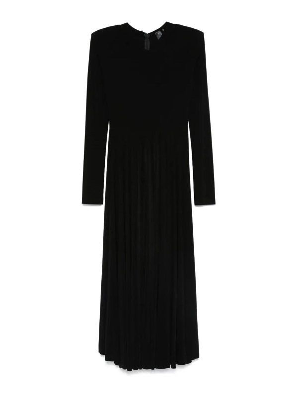Norma Kamali Robe Au Genou - Noir