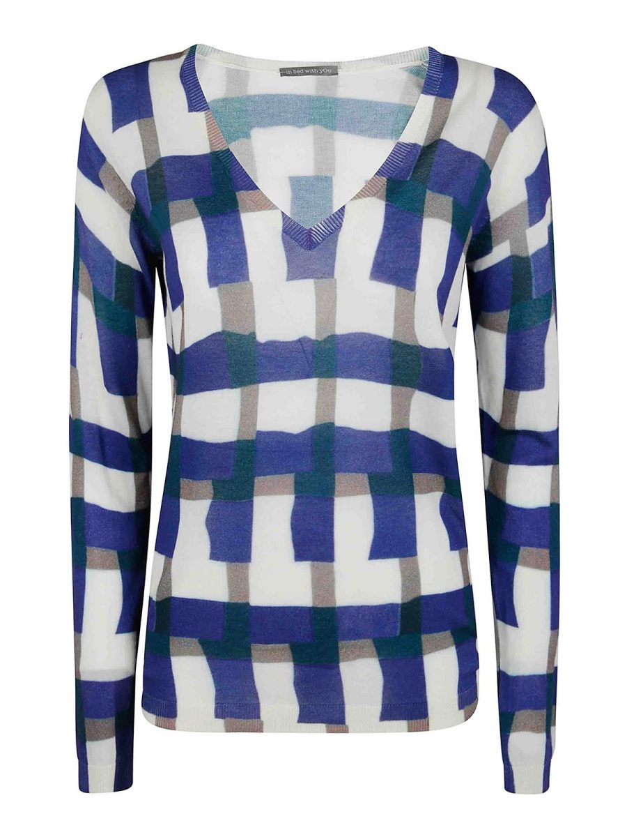 In Bed With You Sweat-Shirts - Bleu