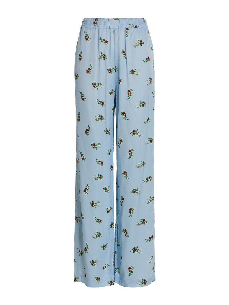 F. R.S For Restless Sleepers Pantalons Décontractés - Bleu Clair