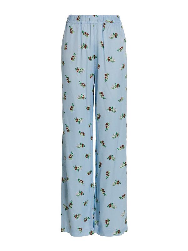 F. R.S For Restless Sleepers Pantalons Décontractés - Bleu Clair