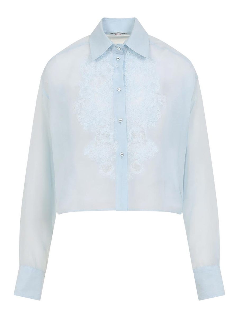 Ermanno Scervino Chemise - Bleu