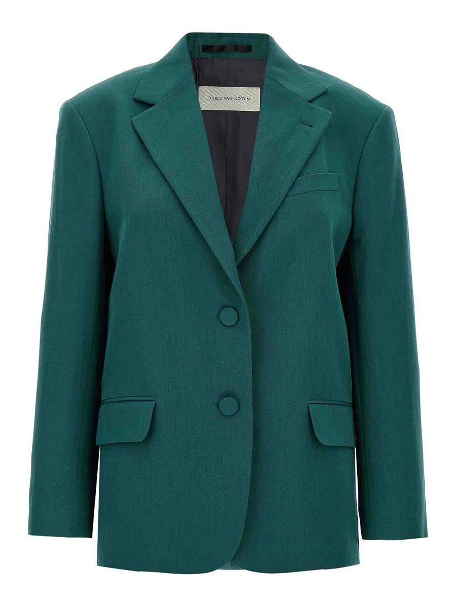 Dries Van Noten Blazer - Vert