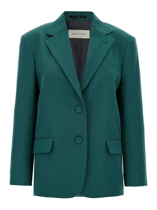 Dries Van Noten Blazer - Vert