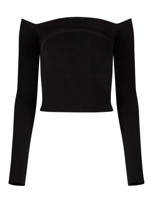 Nina Ricci Top - Noir