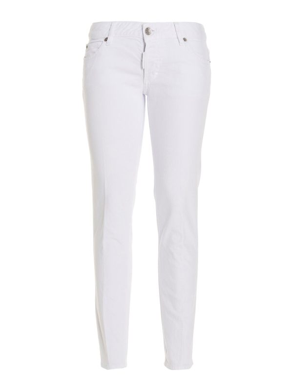 Dsquared2 Jean Skinny - Blanc