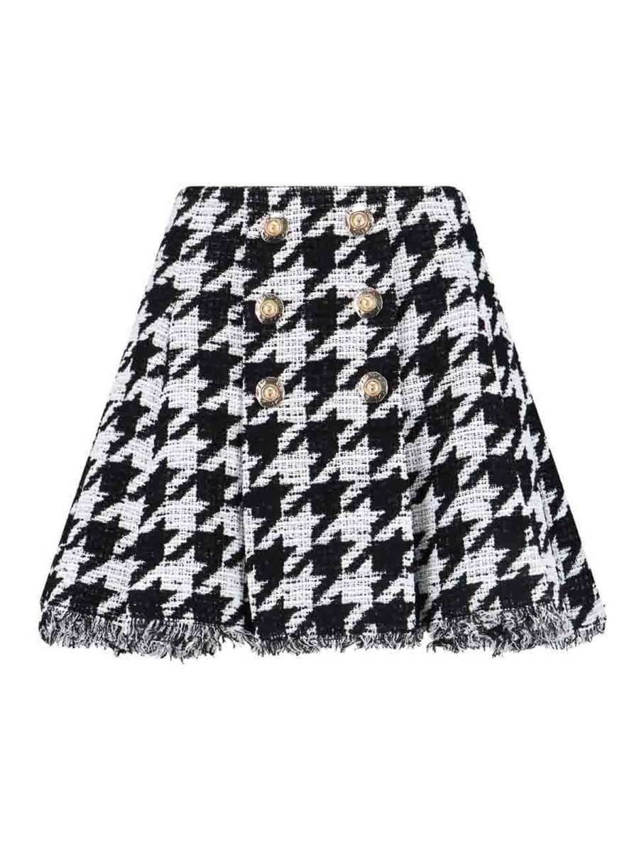 Balmain Mini Jupe - Noir