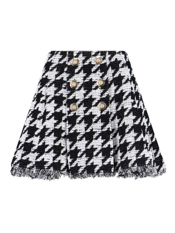 Balmain Mini Jupe - Noir