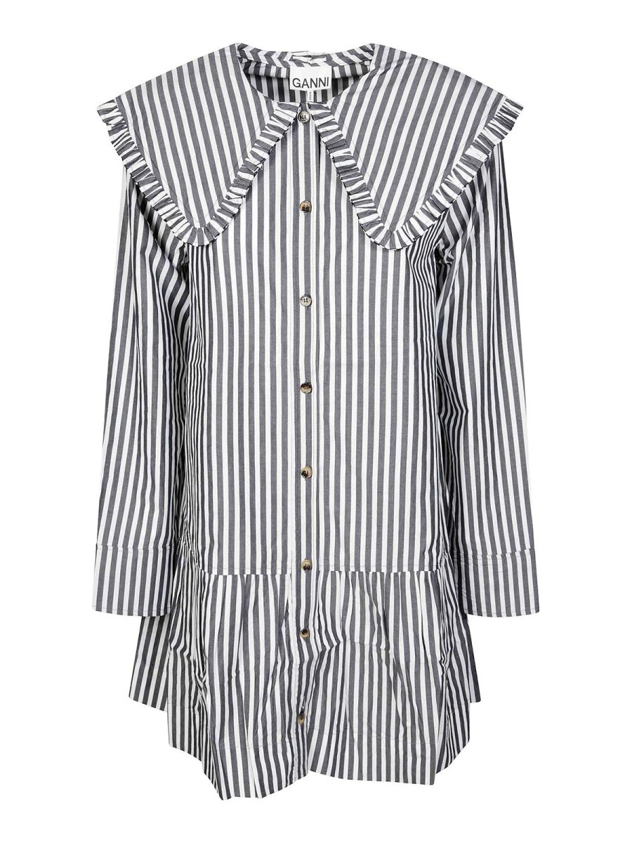 Ganni Robe Courte - Noir