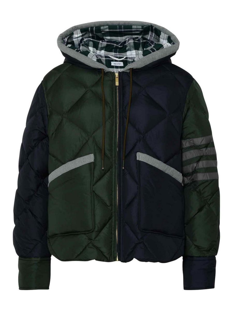 Thom Browne Veste Casual - Vert