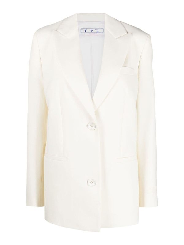 Off-White Blazer - Bleu