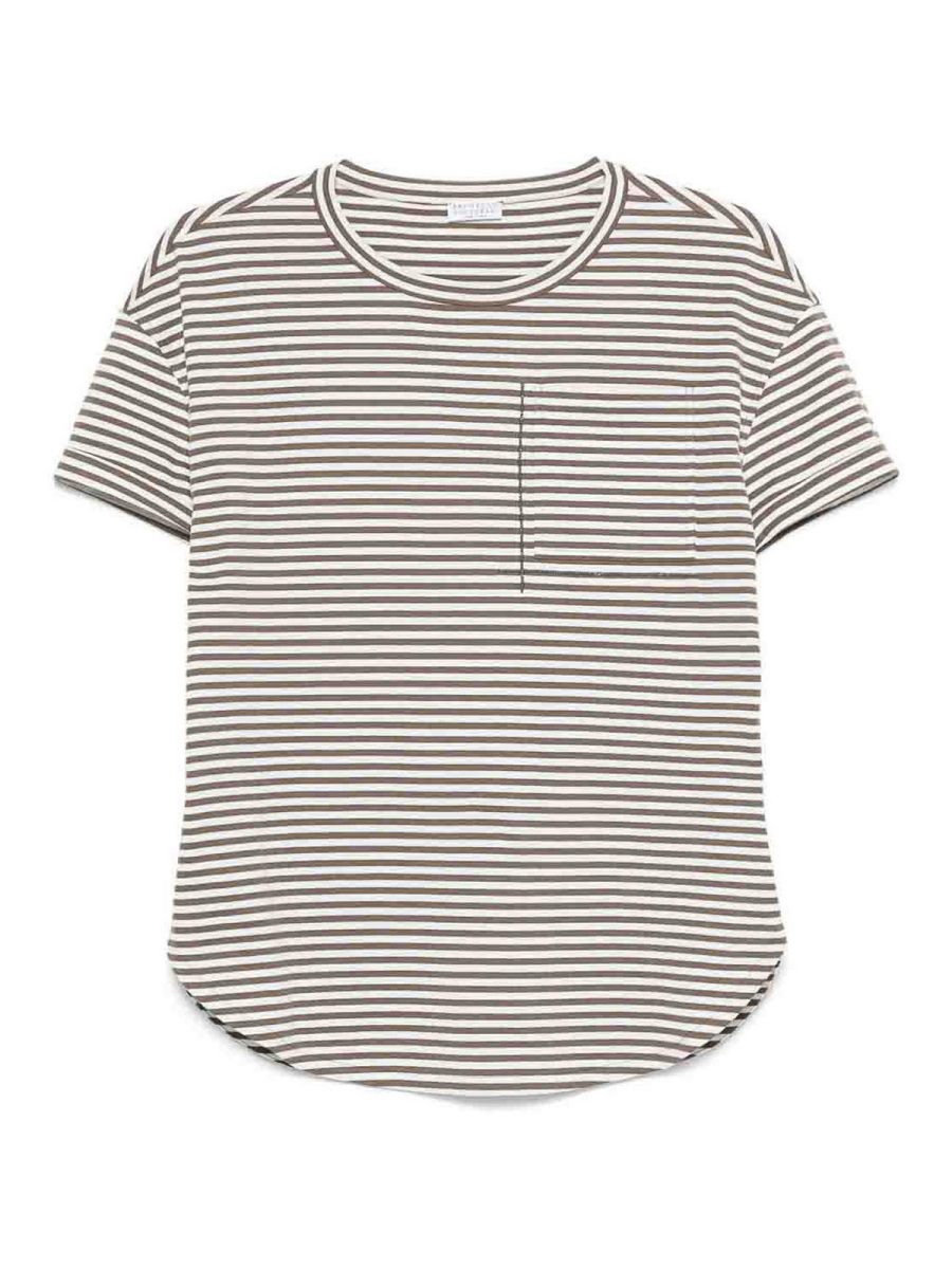 Brunello Cucinelli T-Shirt - Blanc