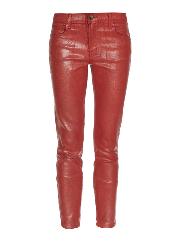 J Brand Jean Skinny - Rouge