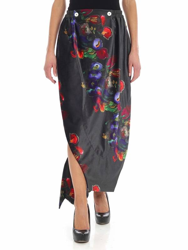 Vivienne Westwood Jupe Longue - Gris