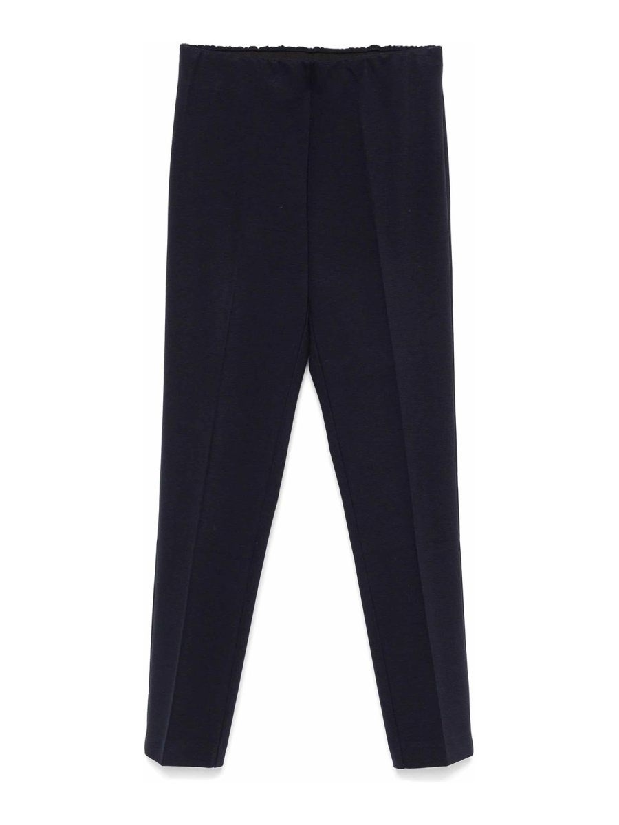 Le Tricot Perugia Pantalons Décontractés - Bleu Foncé