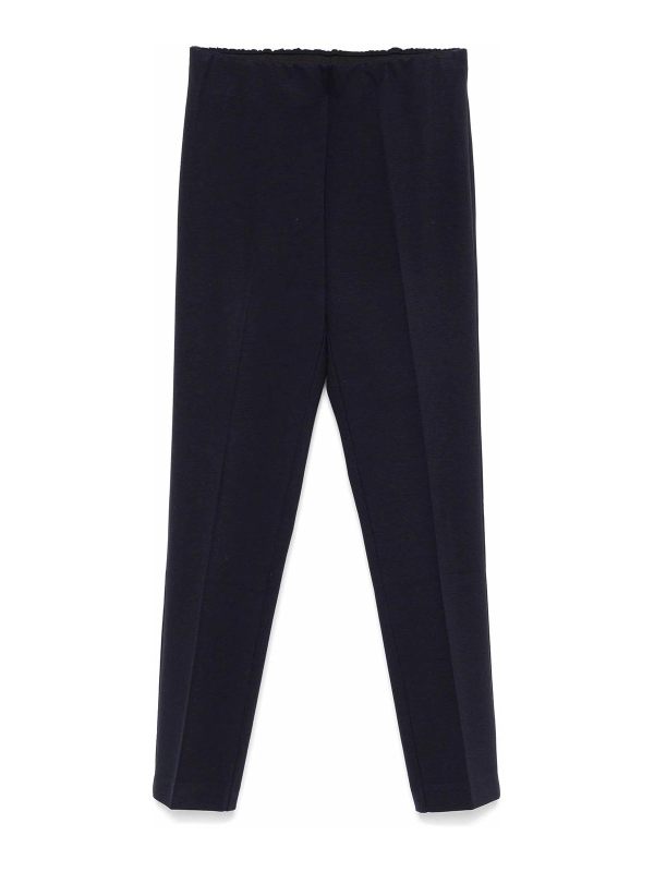 Le Tricot Perugia Pantalons Décontractés - Bleu Foncé