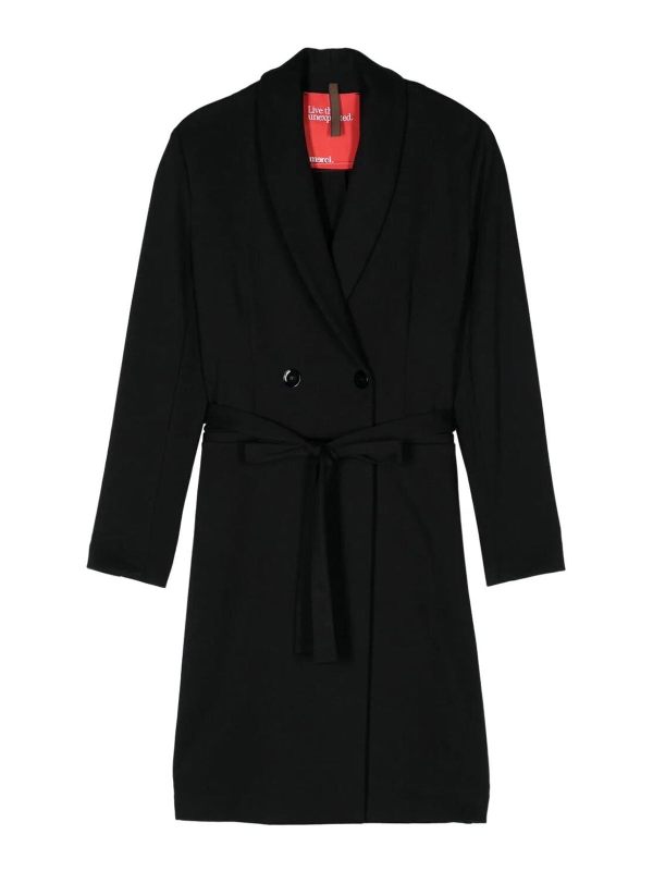 Merci Manteau Court - Noir