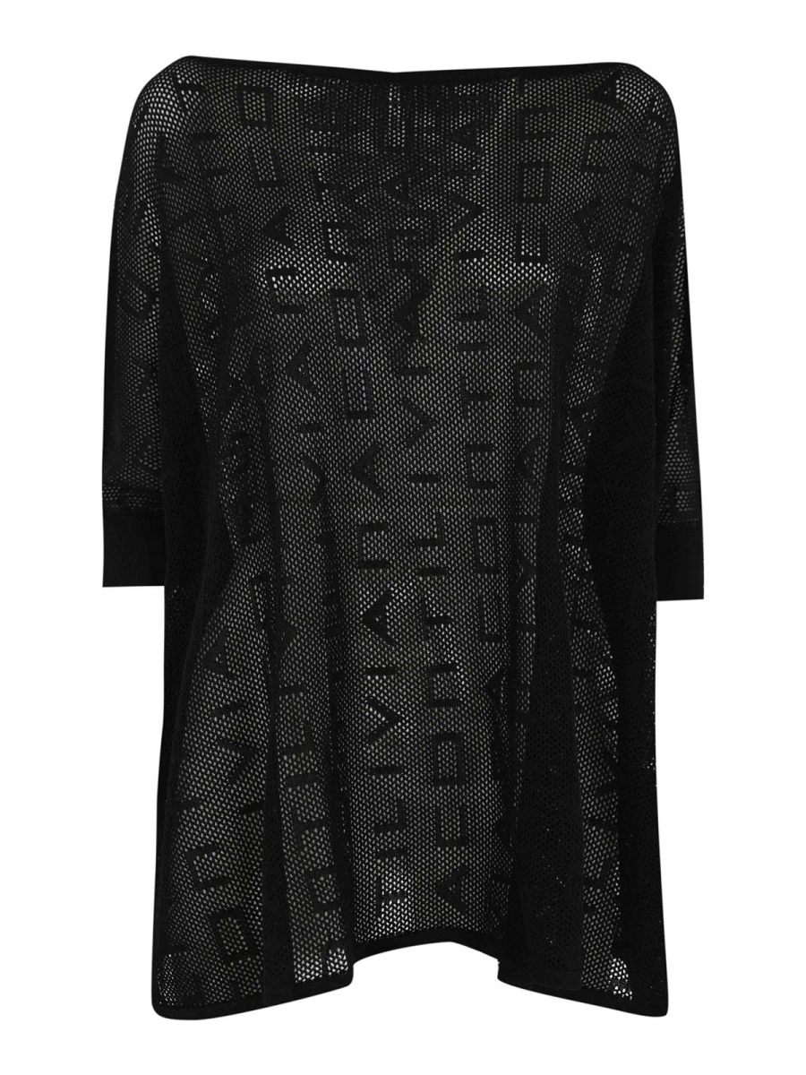 Liviana Conti Pull Col Rond - Noir