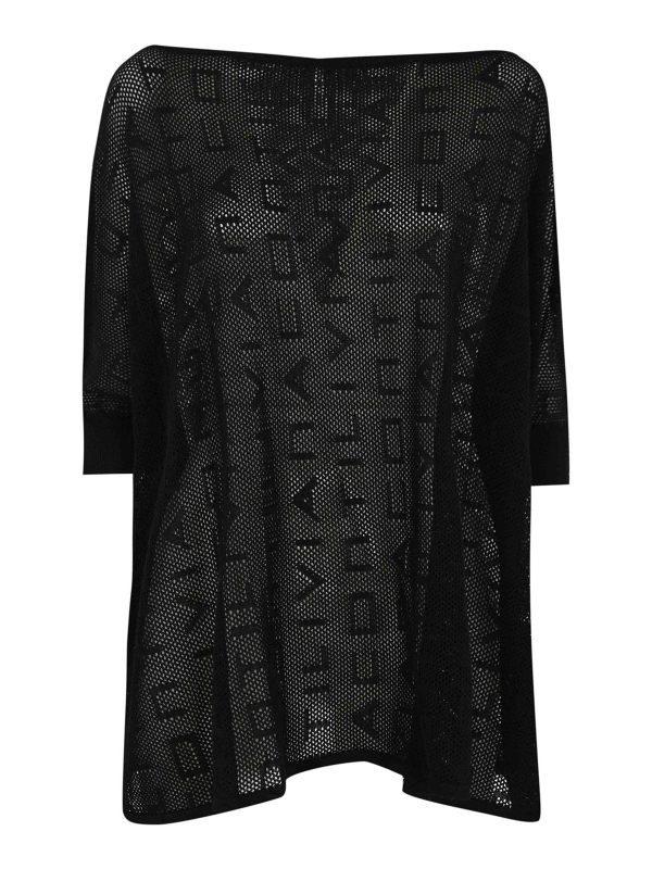 Liviana Conti Pull Col Rond - Noir