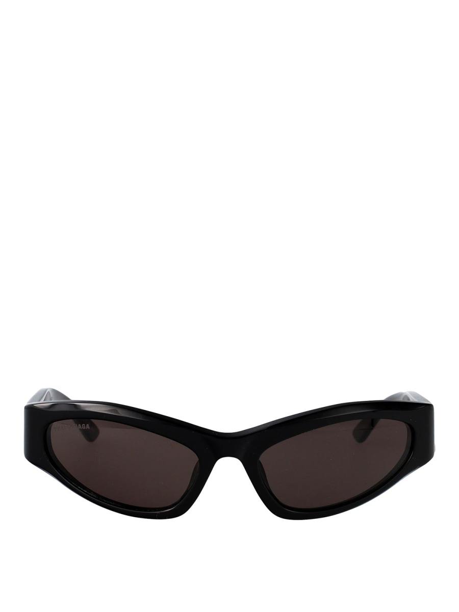 Balenciaga Lunettes De Soleil - Noir
