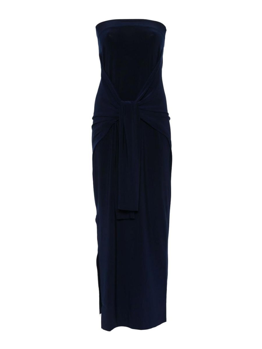 Norma Kamali Robe De Soirée - Bleu