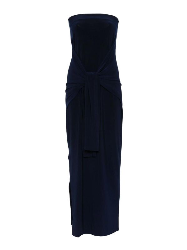 Norma Kamali Robe De Soirée - Bleu