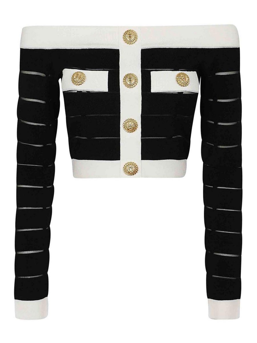 Balmain Top - Noir