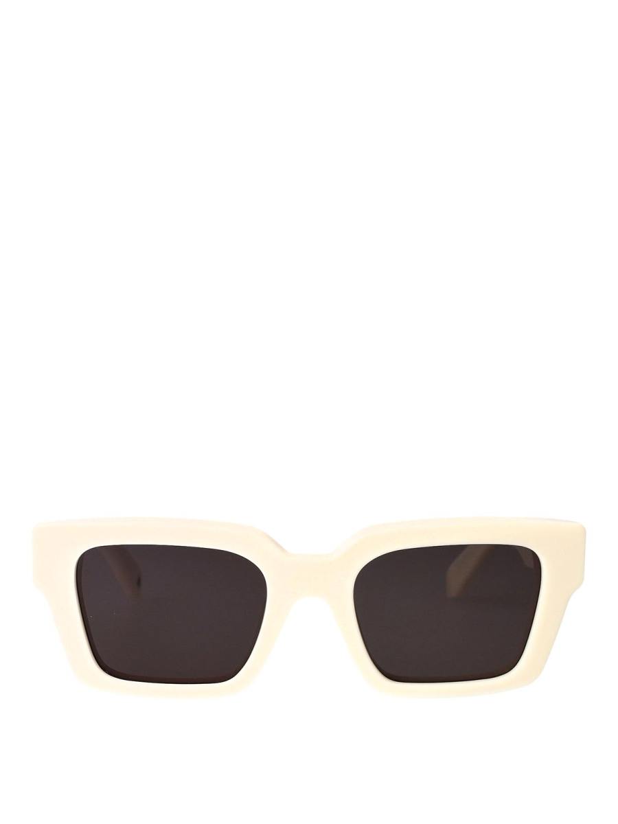 Off-White Lunettes De Soleil - Blanc