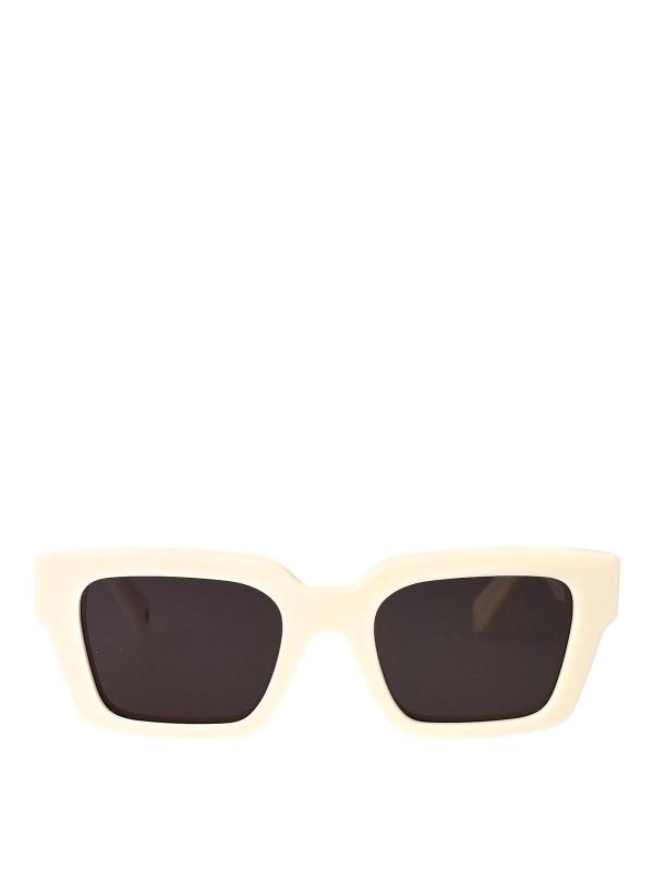 Off-White Lunettes De Soleil - Blanc