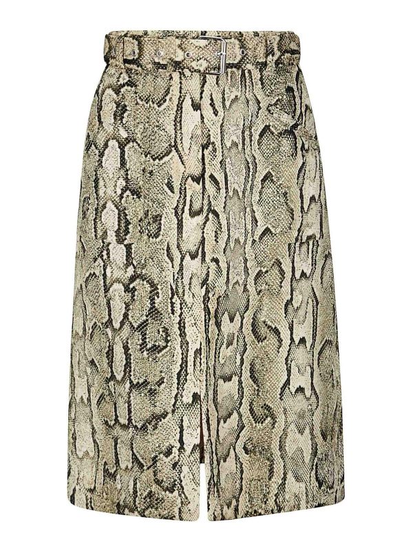 Dries Van Noten Jupe Midi - Beige