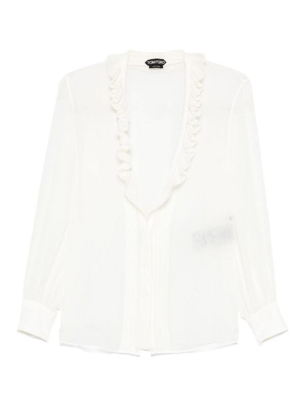 Tom Ford Veste Casual - Blanc