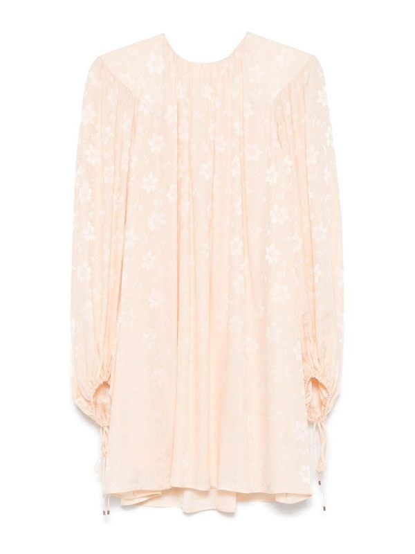 Chloe' Robe Au Genou - Marron