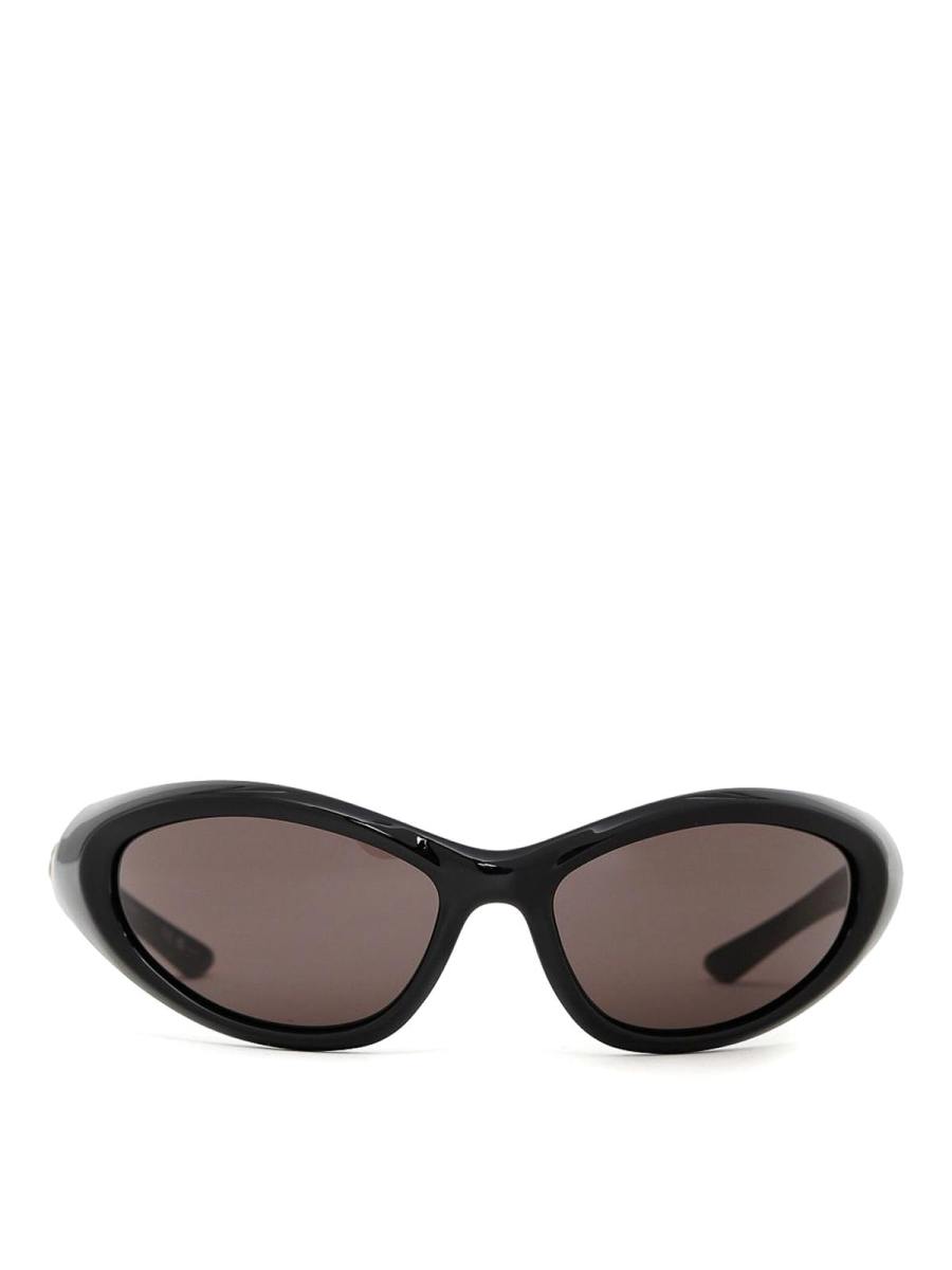Balenciaga Lunettes De Soleil - Noir