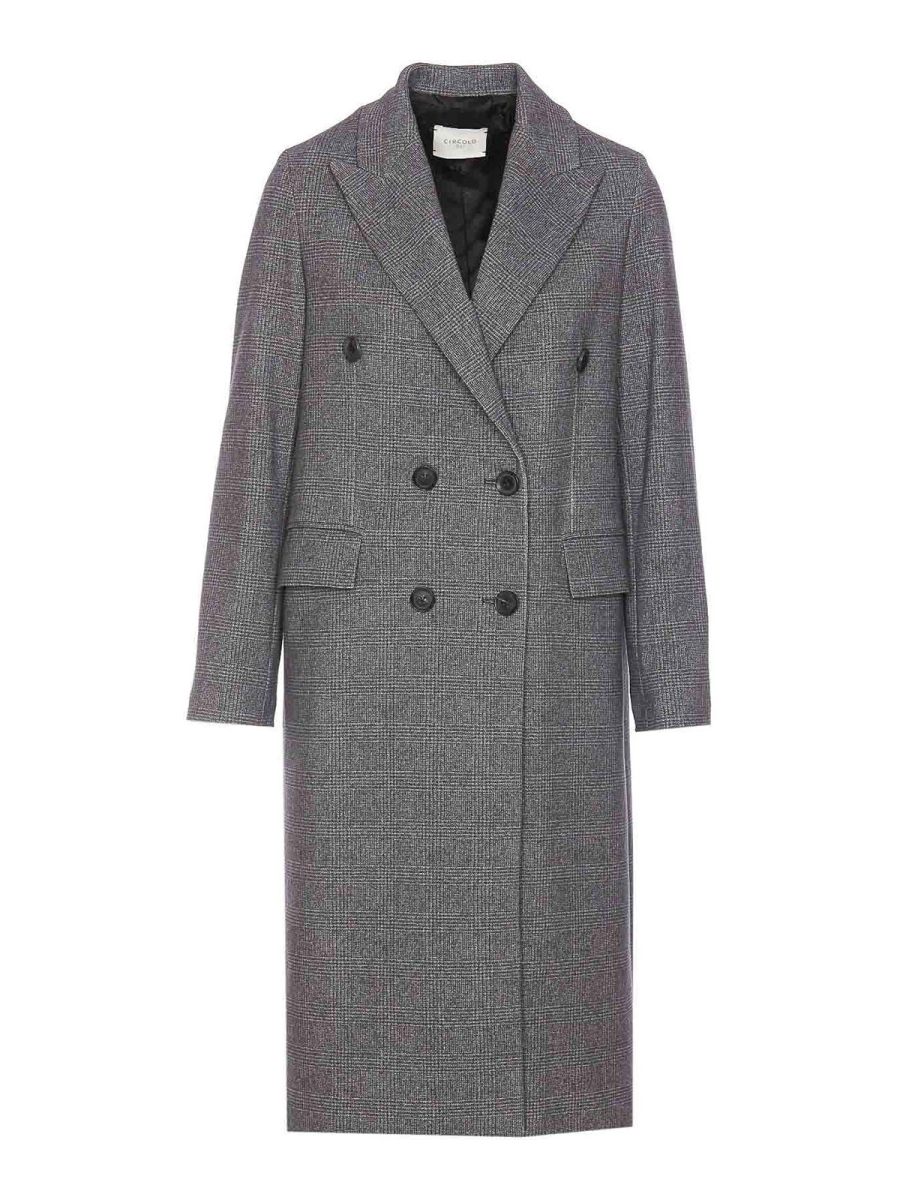 Circolo 1901 Manteau Court - Gris