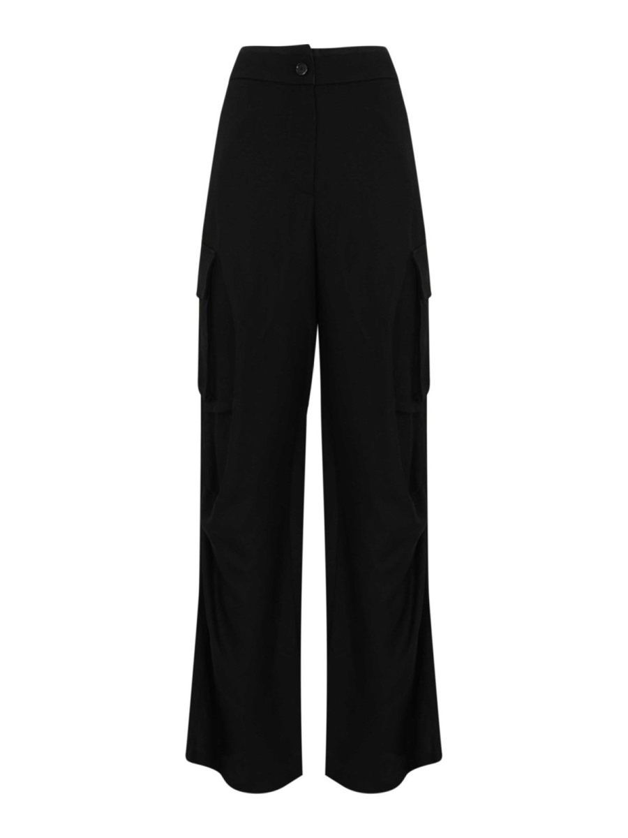 Liviana Conti Pantalons Décontractés - Noir