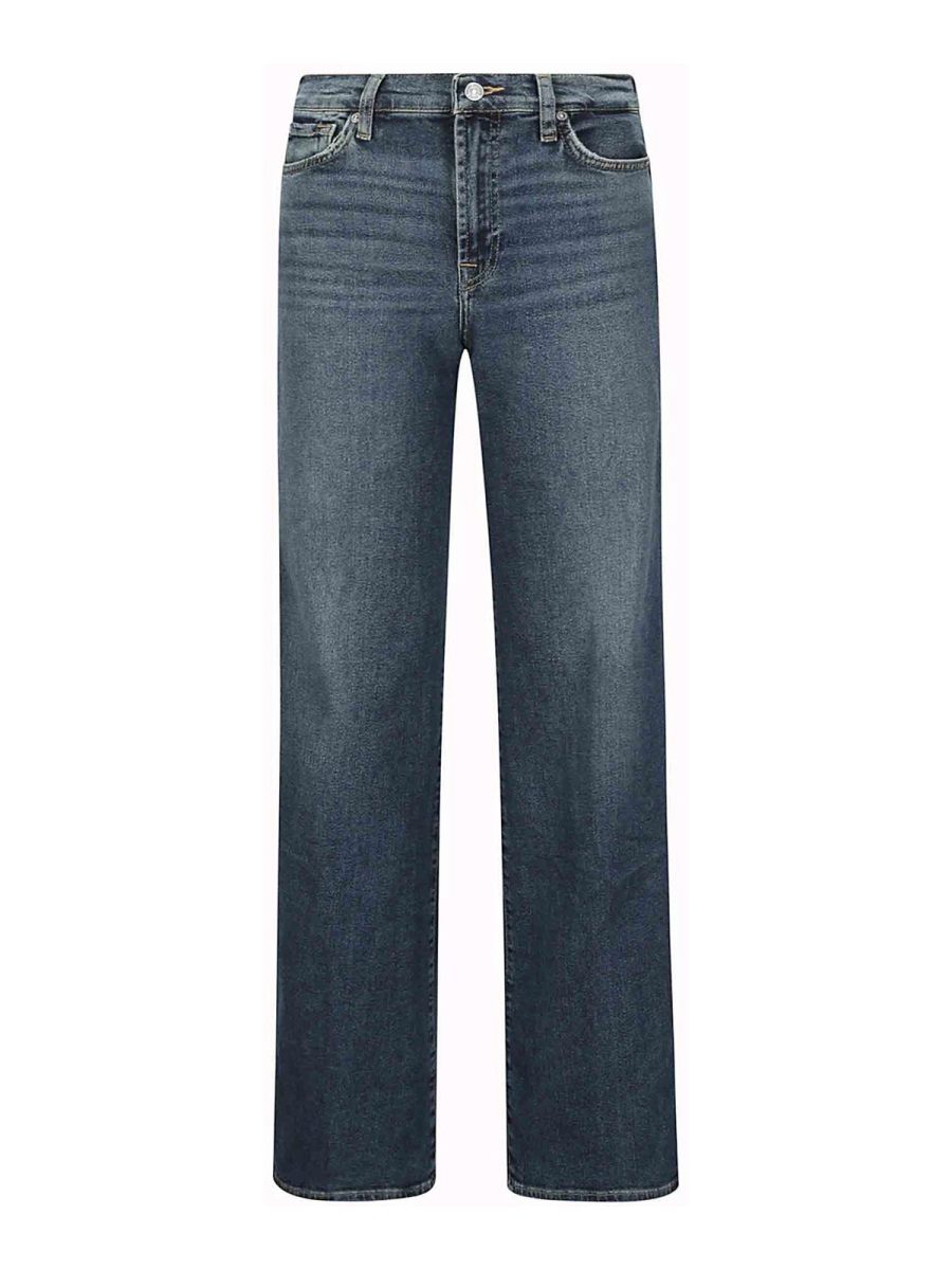7 For All Mankind Jean Bootcut - Foncé Délavé