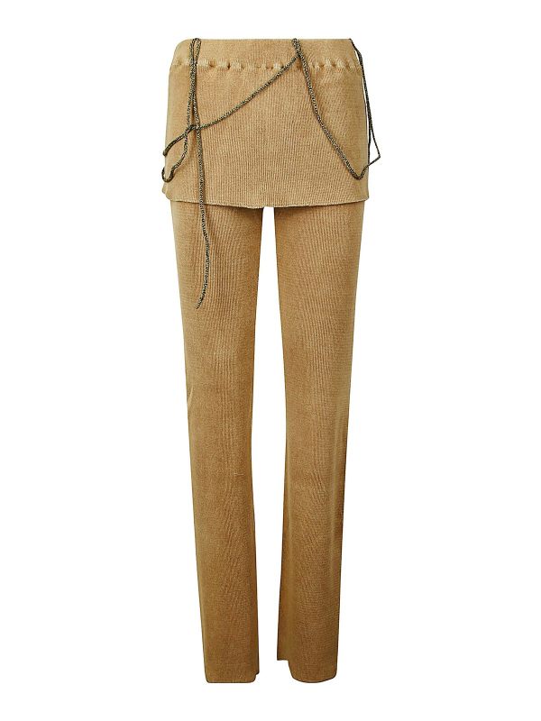 Vitelli Pantalons Décontractés - Beige