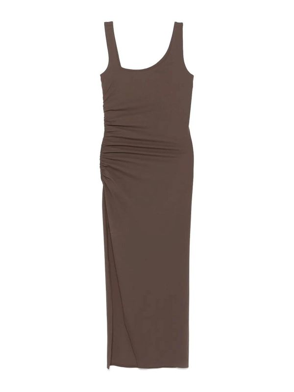 Patrizia Pepe Robe Au Genou - Marron
