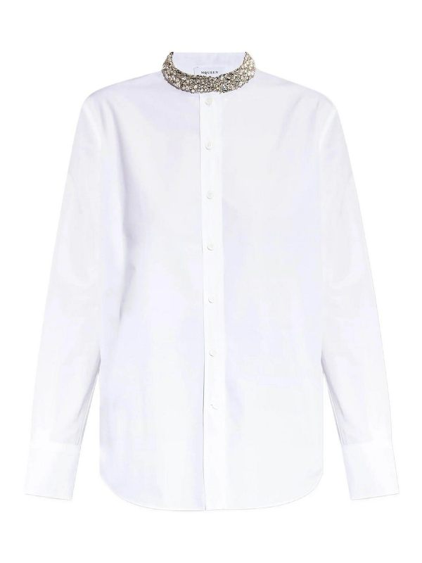 Alexander Mcqueen Chemise - Blanc