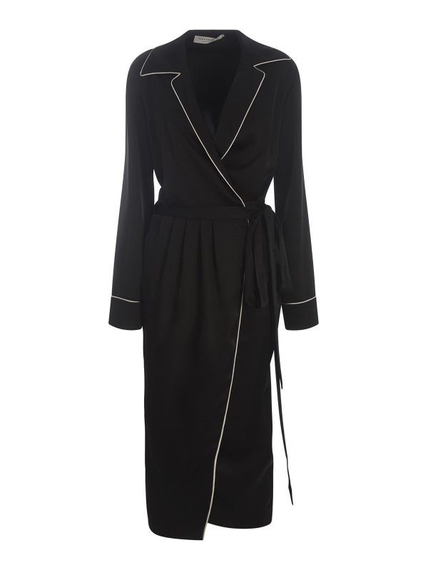 Philosophy di Lorenzo Serafini Maxi Robe - Noir