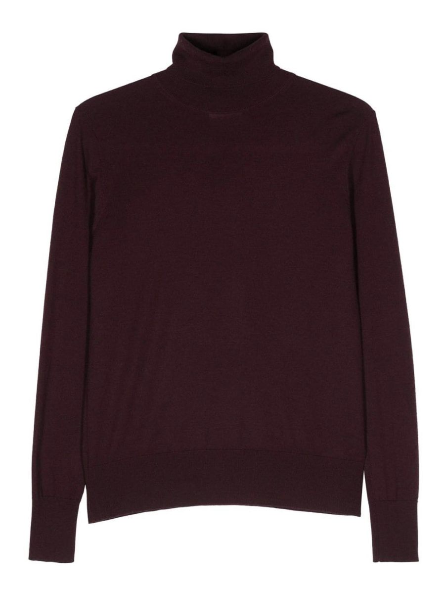 Forte Forte Pull Col Rond - Violet