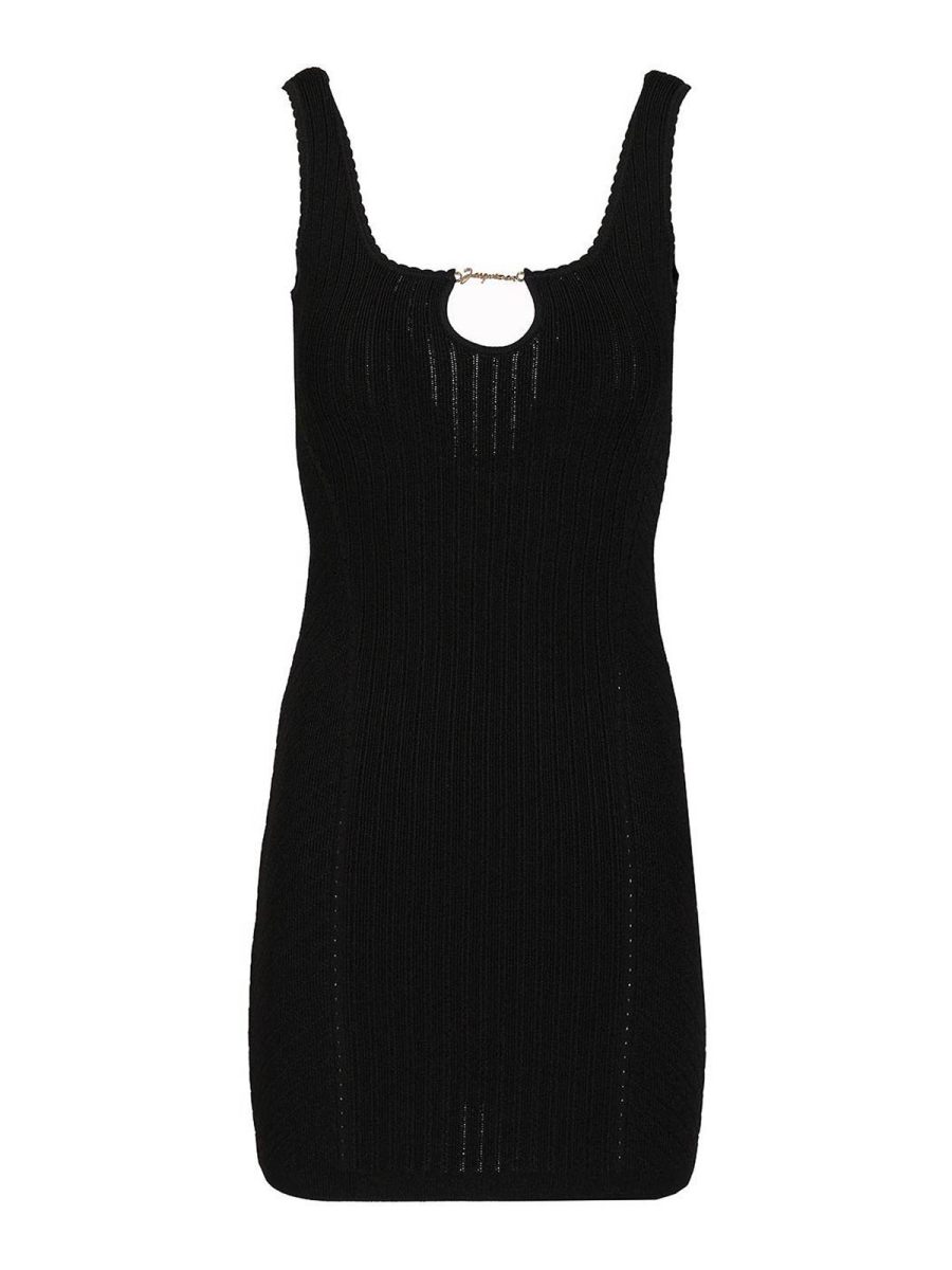 Jacquemus Robe Courte - Noir