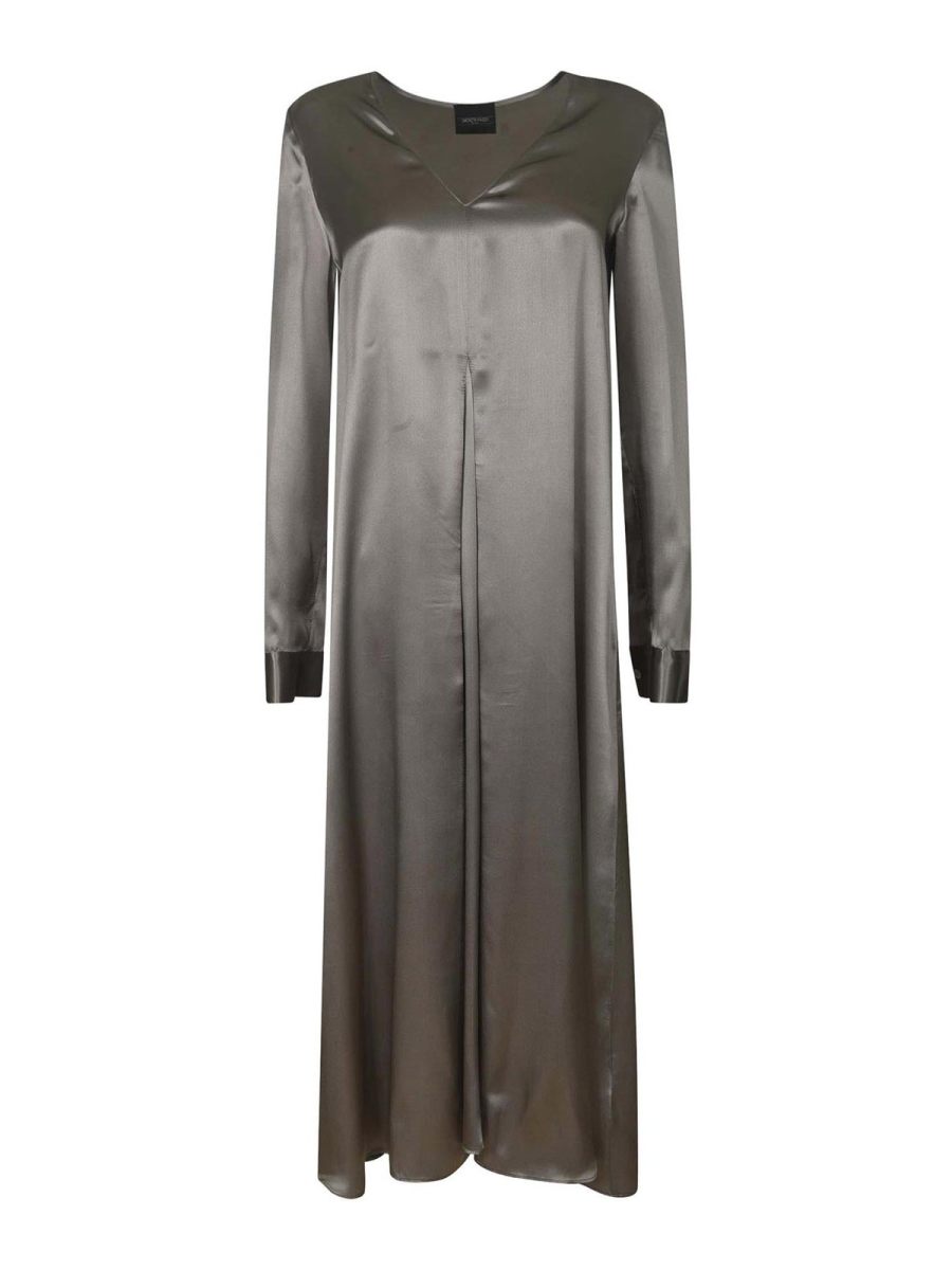 Simonetta Ravizza Robe Au Genou - Noir