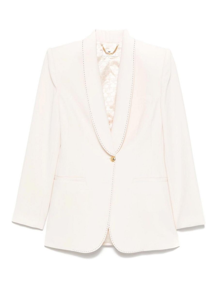 Elisabetta Franchi Blazer - Crème