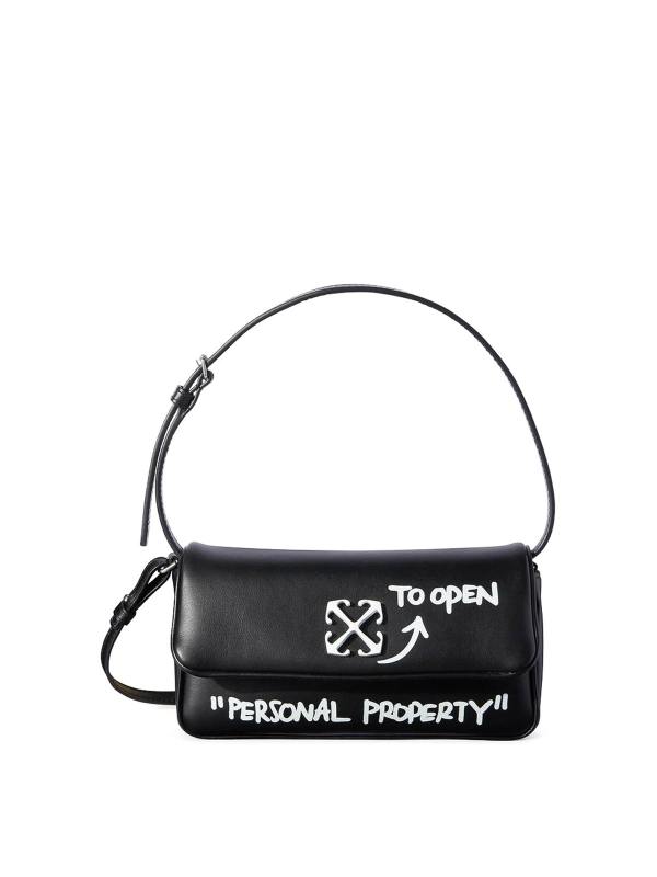 Off-White Sac Bandoulière - Noir