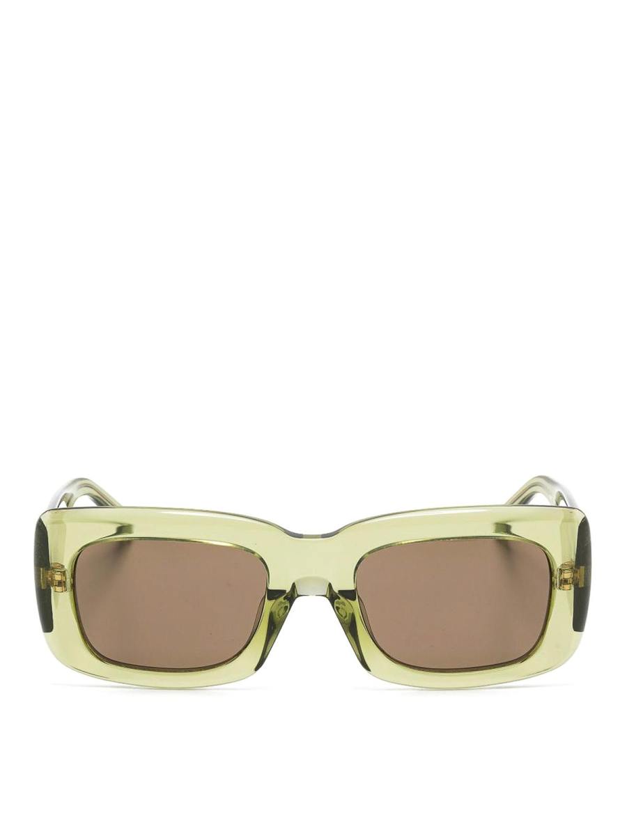 The Attico Lunettes De Soleil - Vert